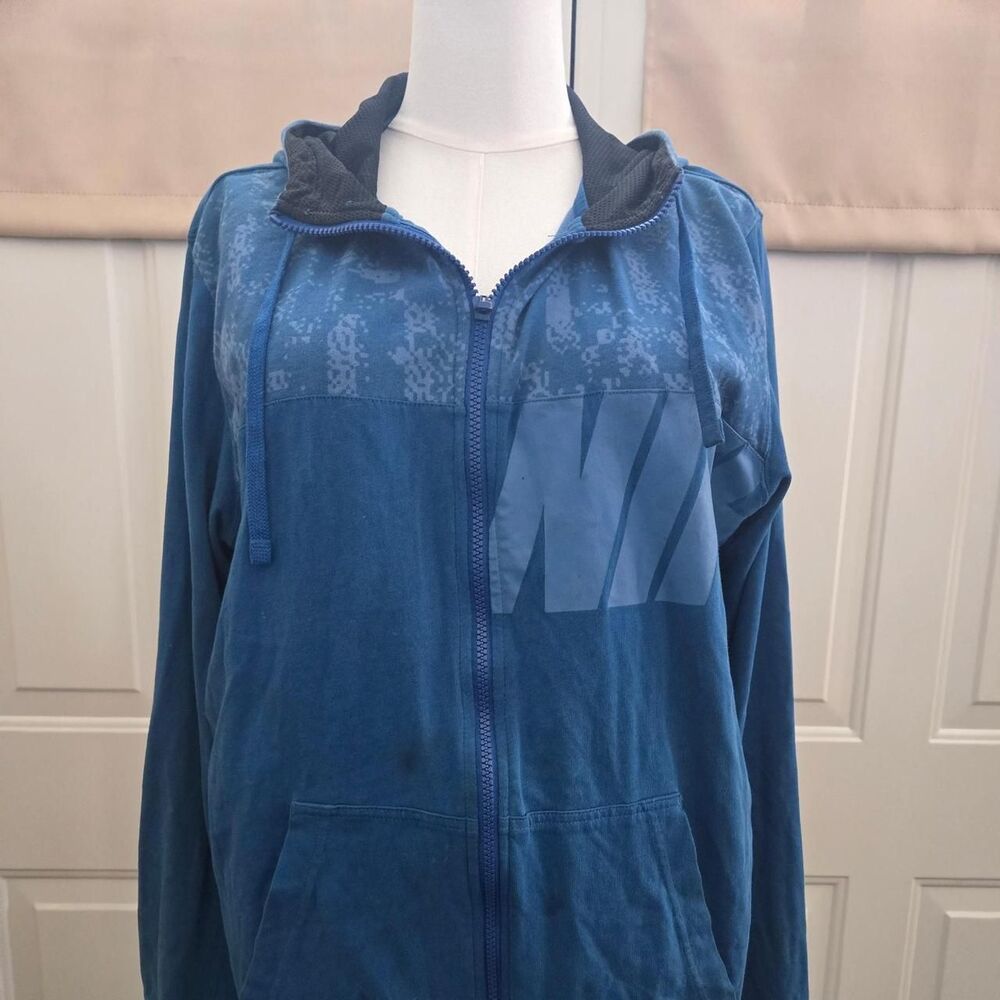 Nike Men's Blue Hoodie